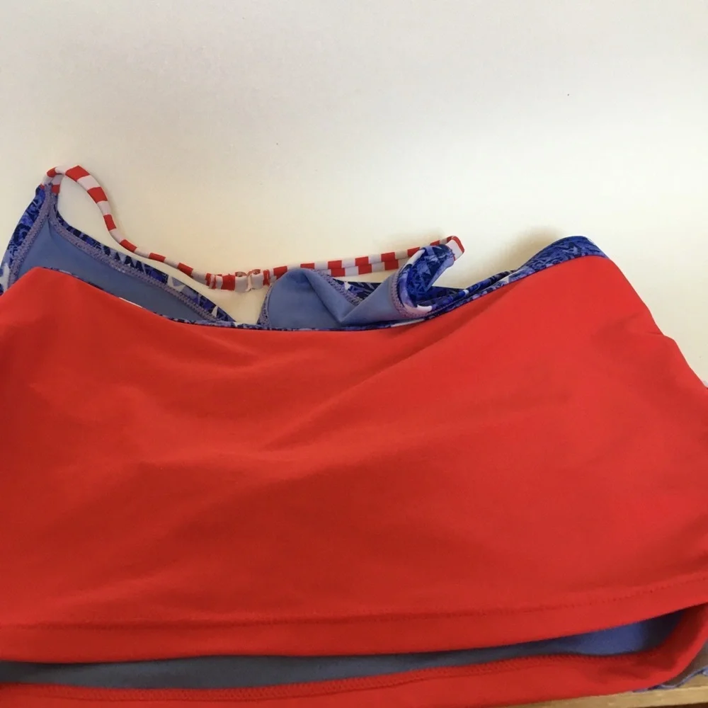 FINAL MARKDOWN Girls wonder nation swim suit top xl 14/16